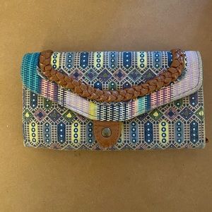 Boho style wallet